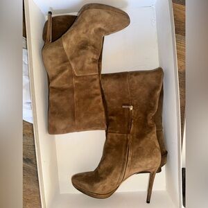 Jimmy Choo Brown Heeled Boots
